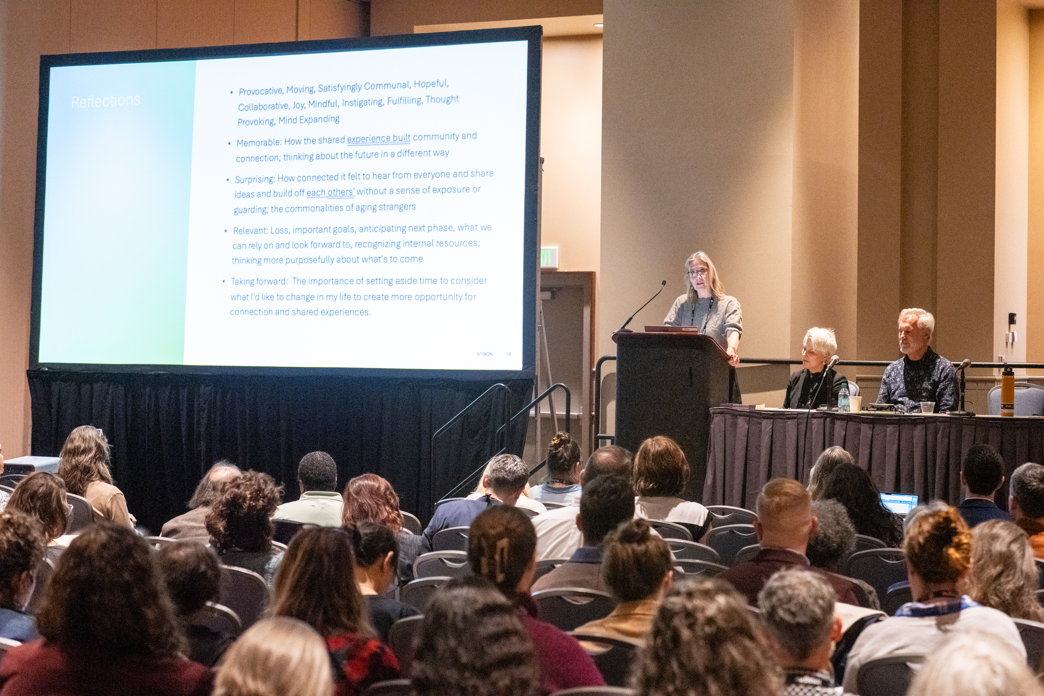 A panel presentation 